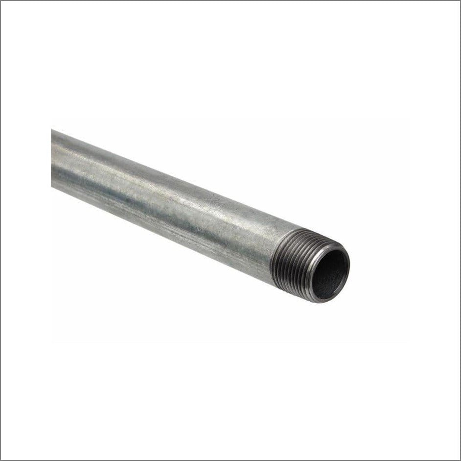 Galvanized Steel Pipe 1-1/2" - 10ft (Half Length) - GRAHAMS HARDWARE