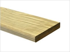 1x6x14 Shot Edge Pressure Treated Lumber - GRAHAMS HARDWARE