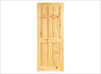 DOOR PINE 6 PANEL 36X80 - GRAHAMS HARDWARE