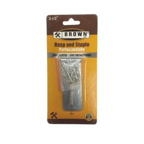HASP & STAPLE 2.5" BRBJ00250 - GRAHAMS HARDWARE
