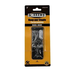 HASP & STAPLE 3"  BRBJ00300 - GRAHAMS HARDWARE