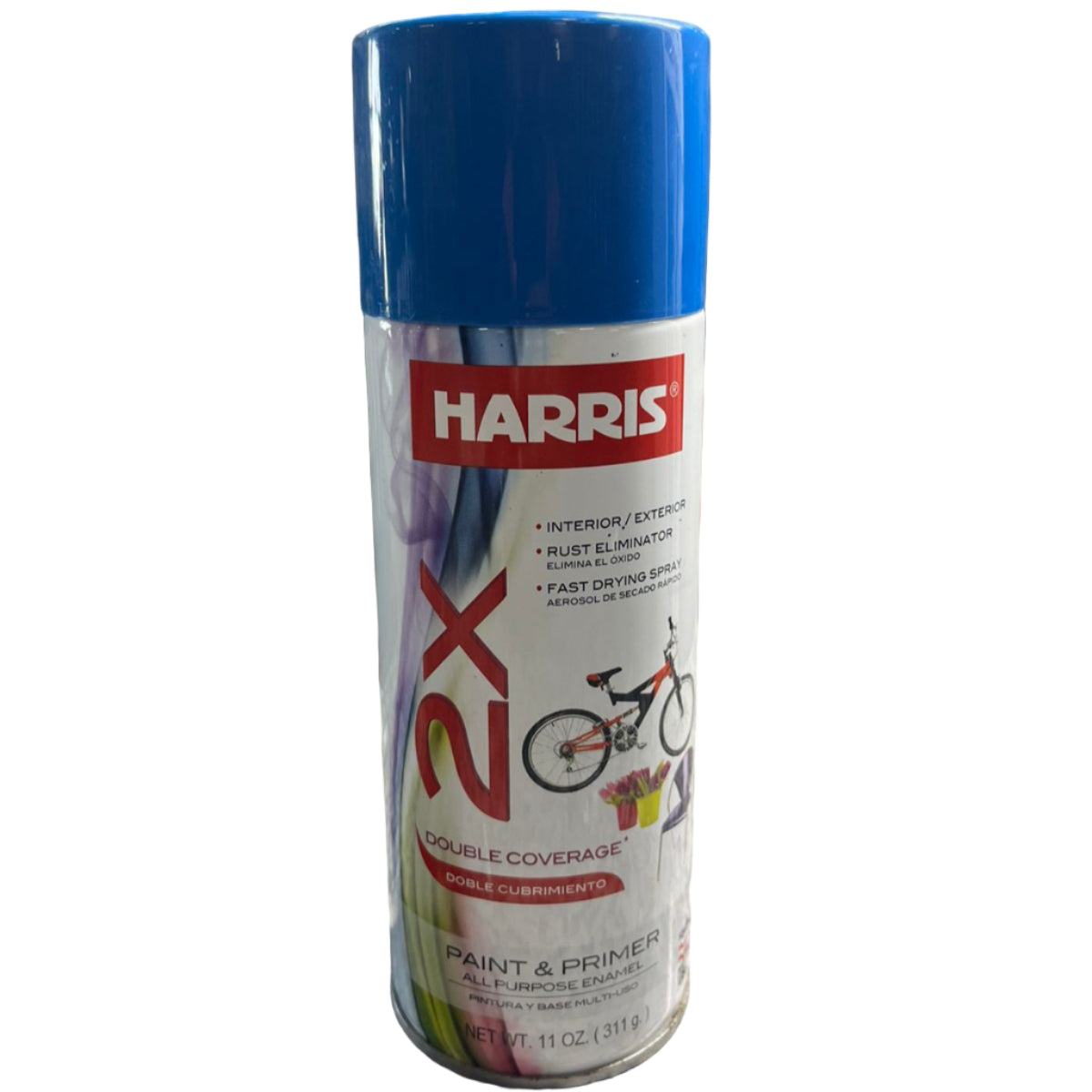 HARRIS SPRAY PAINT CONT BLUE