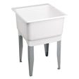 Heavy Duty Plastic Laundry Tub White - Single - GRAHAMS HARDWARE