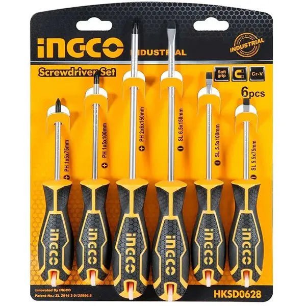 INGCO SCREWDRIVER SET 6PCS - GRAHAMS HARDWARE