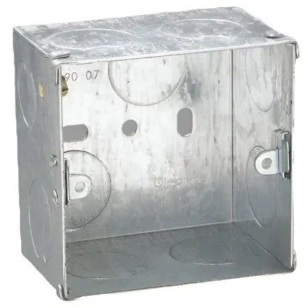 MEM BOX FLUSH  METAL 1-2 G - GRAHAMS HARDWARE