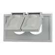 PLUG COVER WEATHER PROOF/GREY - GRAHAMS HARDWARE