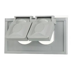 PLUG COVER WEATHER PROOF/GREY - GRAHAMS HARDWARE