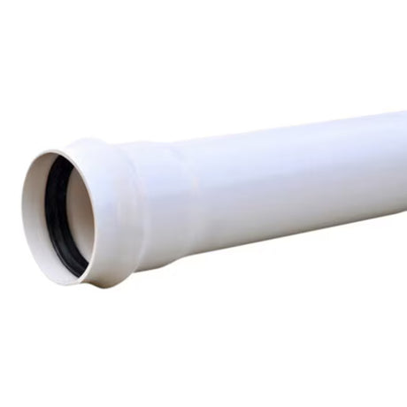 PVC 8" Gasketed Pipe - 20ft - GRAHAMS HARDWARE