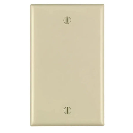 PVC BLANK COVER IVORY - GRAHAMS HARDWARE
