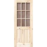 Pine Door Half French 24x80 - GRAHAMS HARDWARE