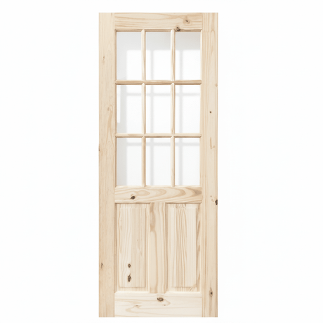Pine Door Half French 36x80 - GRAHAMS HARDWARE