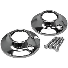 S/S CURTAIN ROD FLANGE 1" - GRAHAMS HARDWARE