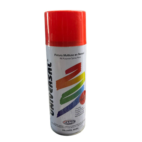 SPRAY PAINT RED GLOSS UNIVERSAL - GRAHAMS HARDWARE