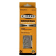 STEEL HINGES 4"X 3"X 2.5MM CHROME BROWNS - GRAHAMS HARDWARE