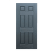 Steel Door Black 6 Panel 36x80 - GRAHAMS HARDWARE