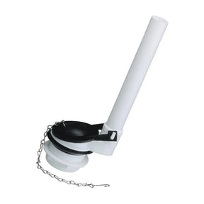 TOILET OUTLET VALVE 2-1/2"x 8-1/2" EZ FLO - GRAHAMS HARDWARE