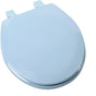 TOILET SEAT BLUE ROUND - GRAHAMS HARDWARE