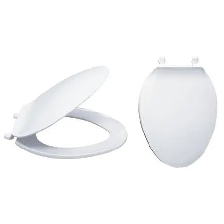 TOILET SEAT WHITE ELONG  65903 - GRAHAMS HARDWARE
