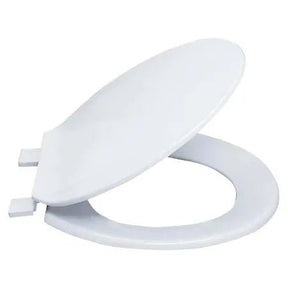 TOILET SEAT WHITE ROUND 65901 - GRAHAMS HARDWARE