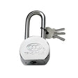TRICIRCLE PADLOCK CHROME LONG 65MM - GRAHAMS HARDWARE