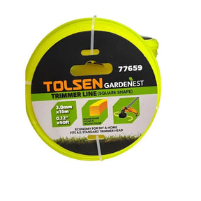 TRIMMER LINE 3 MMX50FT TOLSEN - GRAHAMS HARDWARE