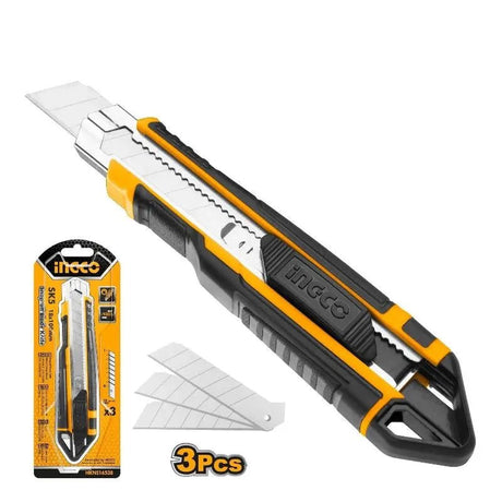 UTILITY KNIFE INGCO HKNS16538 - GRAHAMS HARDWARE