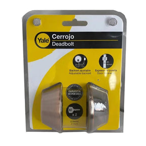 YALE DEADBOLT 10679 DBL CYLINDER US11 - GRAHAMS HARDWARE