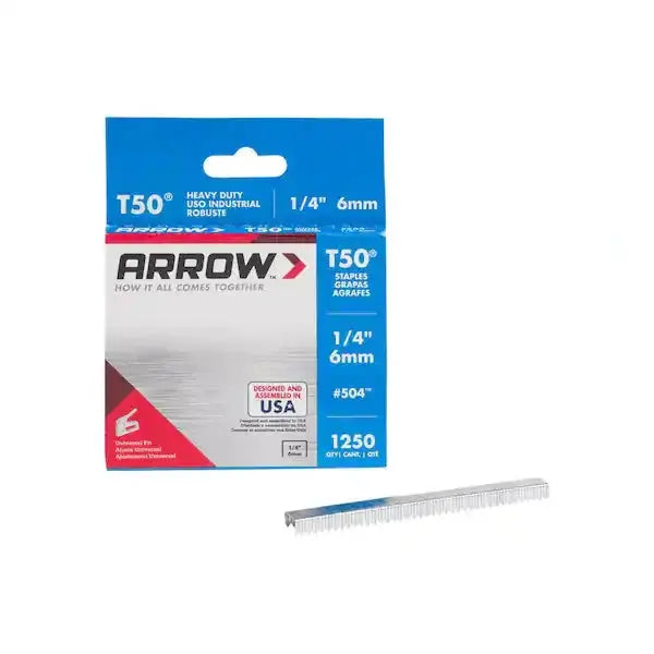 T-50 STAPLES 1/4" STEEL ARROW