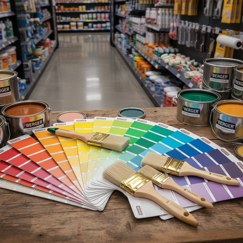 Berger Color Swatches