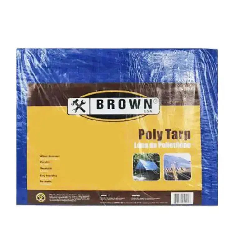 TARPAULIN BLUE 8X10"