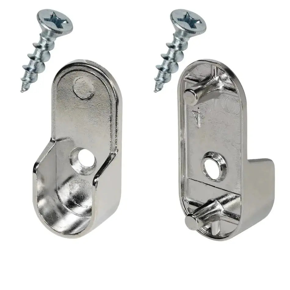 CLOSET ROD END SINGLE