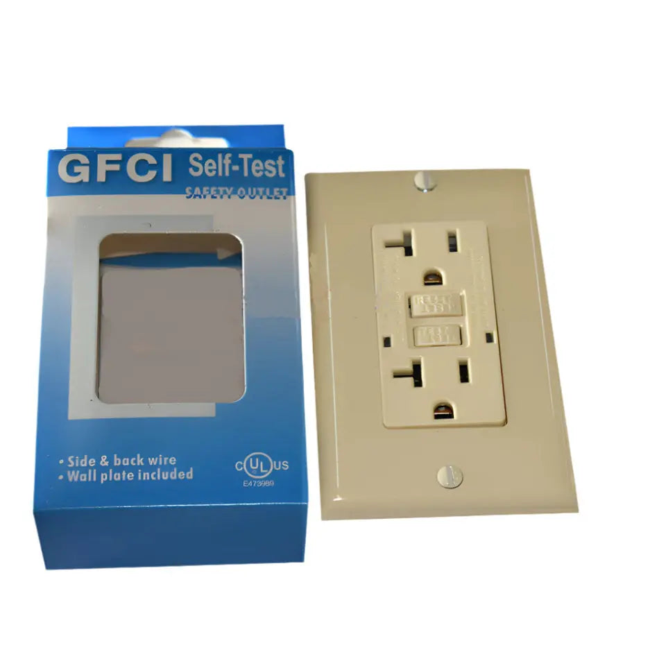 GFCI 20AMP FLUSH PLUG