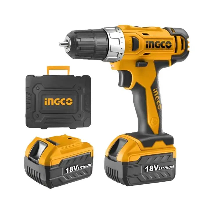 LITHIUM-ION CORDLESS DRILL 18V INGCO