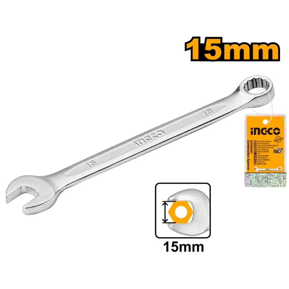 COMBINATION SPANNER 15MM