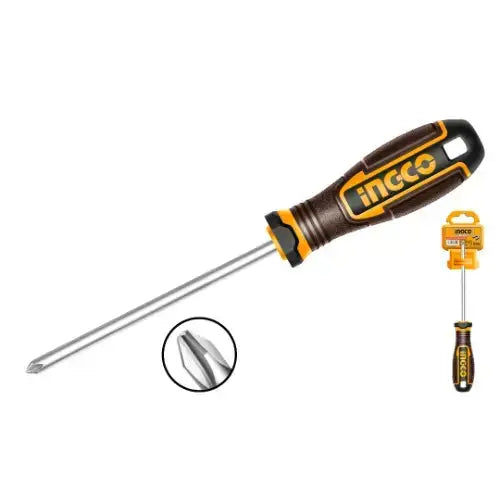 PHILLIPS SCREWDRIVER INGCO PH1 X 75MM INDUSTRIAL