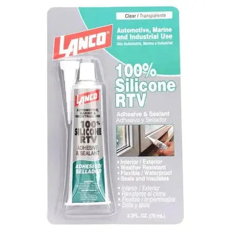 SILICONE CLEAR 100% RTV 70ML