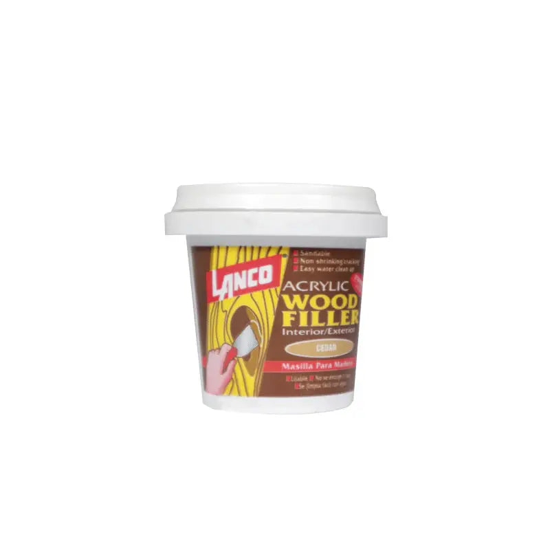 WOOD FILLER CEDAR 4 0Z