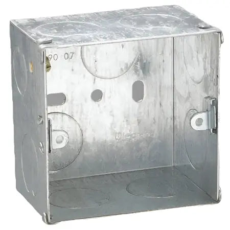 MEM BOX FLUSH  METAL 1-2 G