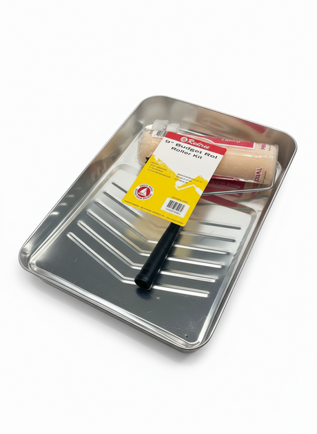 PAINT ROLLER SET 9" METAL.