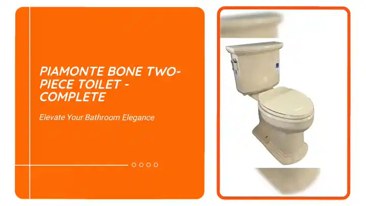 Piamonte Bone Two-Piece Toilet - Complete by@Outfy