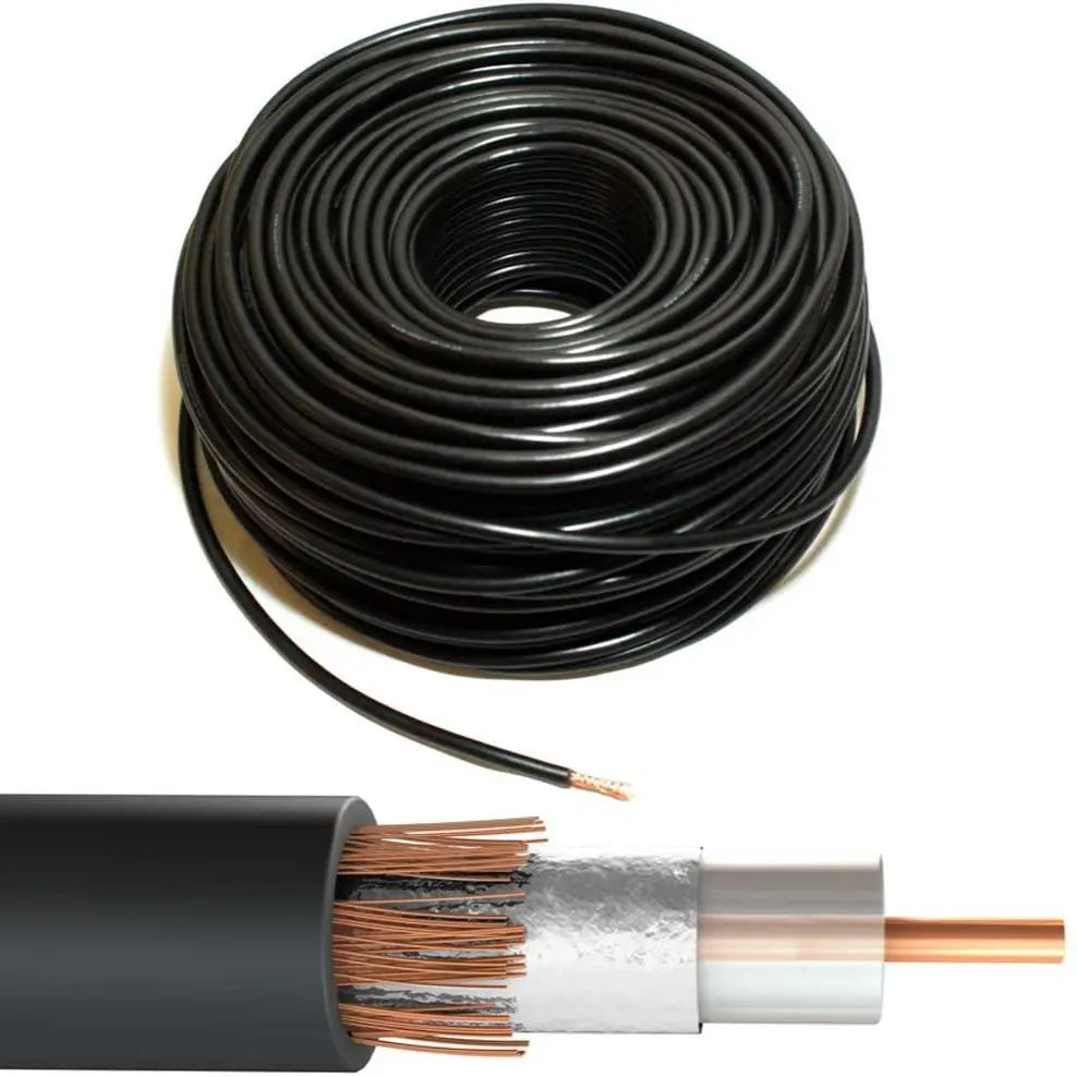 RG6 CO-AXIAL CABLE BLACK