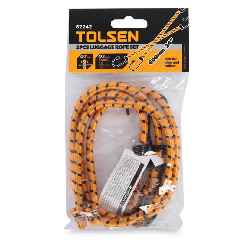 LUGGAGE ROPE SET 24" TOLSEN