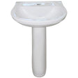 BASIN PEDESTAL WHITE ACUACER.